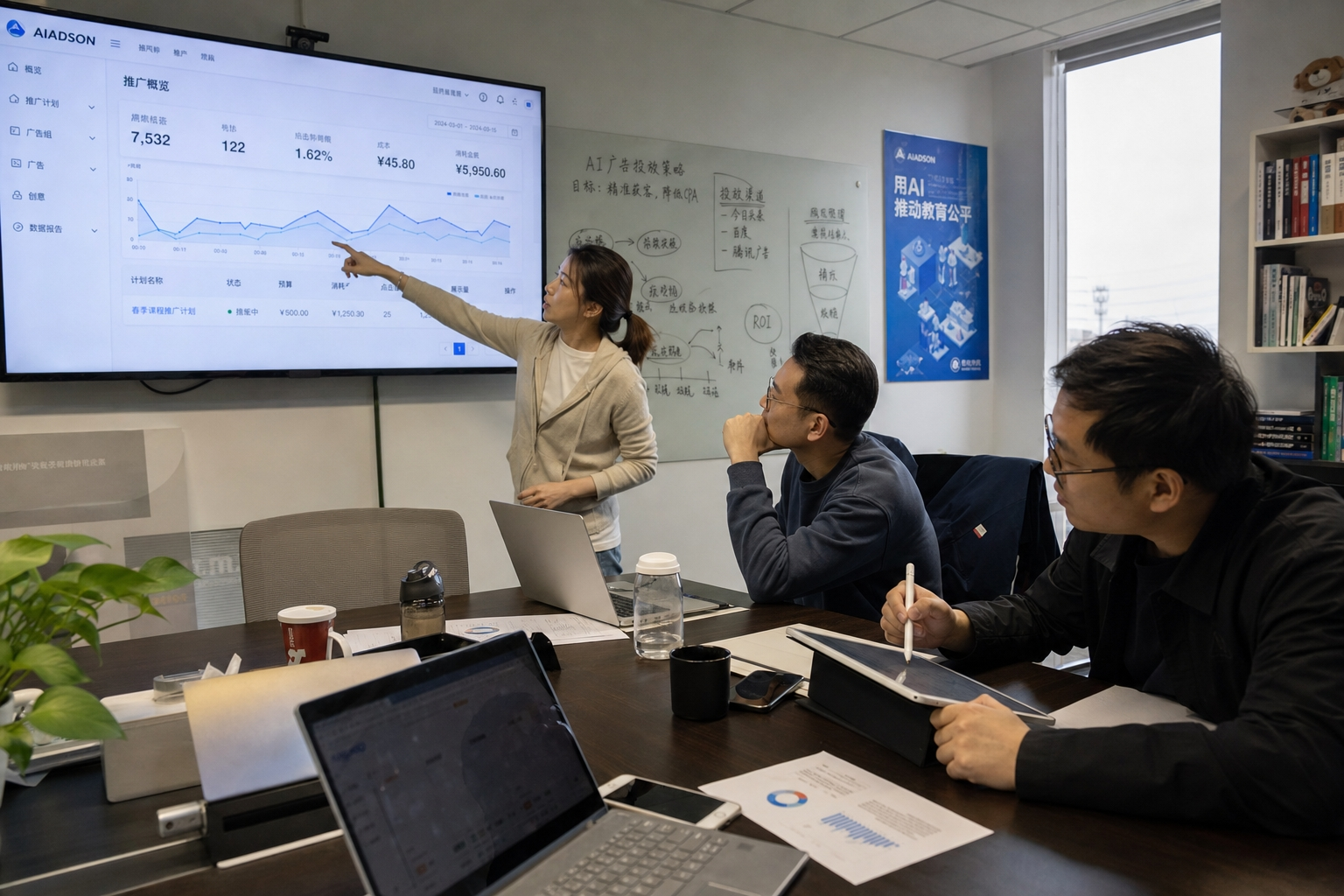 SMARTADS 团队正在复盘 AI 广告投放数据